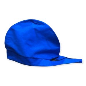 Surgical Scrub Cap Doctor Nurse Kitchen Cotton Hat  with Sweatband Adjustable